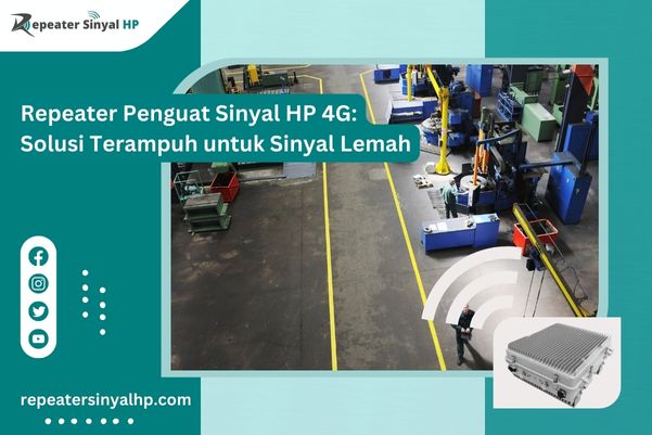 Read more about the article Repeater Penguat Sinyal HP 4G: Solusi Terampuh untuk Sinyal Lemah