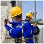 Pemasangan Penguat Sinyal Hp Repeater PT SCHLUMBERGER_ (10)