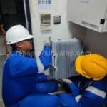 Pemasangan Penguat Sinyal Hp Repeater PT SCHLUMBERGER_ (13)