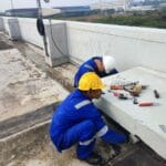 Pemasangan Penguat Sinyal Hp Repeater PT SCHLUMBERGER_ (15)