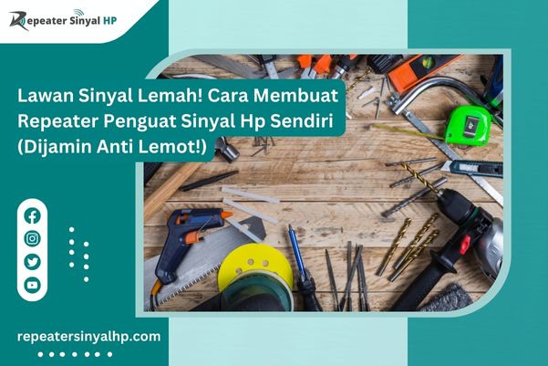Read more about the article Lawan Sinyal Lemah! Cara Membuat Repeater Penguat Sinyal Hp Sendiri (Dijamin Anti Lemot!)