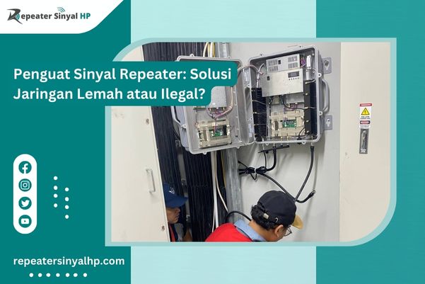 Read more about the article Penguat Sinyal Repeater: Solusi Jaringan Lemah atau Ilegal?