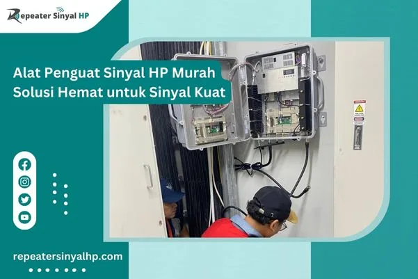 Read more about the article Alat Penguat Sinyal HP Murah Solusi Hemat untuk Sinyal Kuat