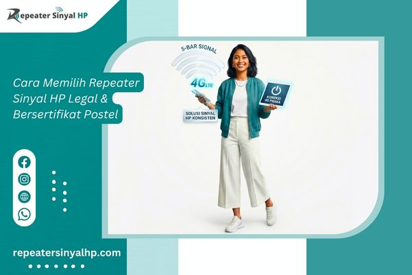 You are currently viewing Cara Memilih Repeater Sinyal HP Legal & Bersertifikat Postel