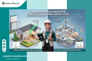 Read more about the article Perbedaan Repeater Single dan Dual: Panduan Memilih 4G/5G